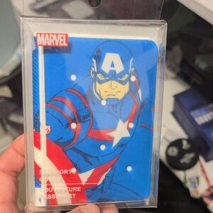 Marvel Captain America Passport Cover